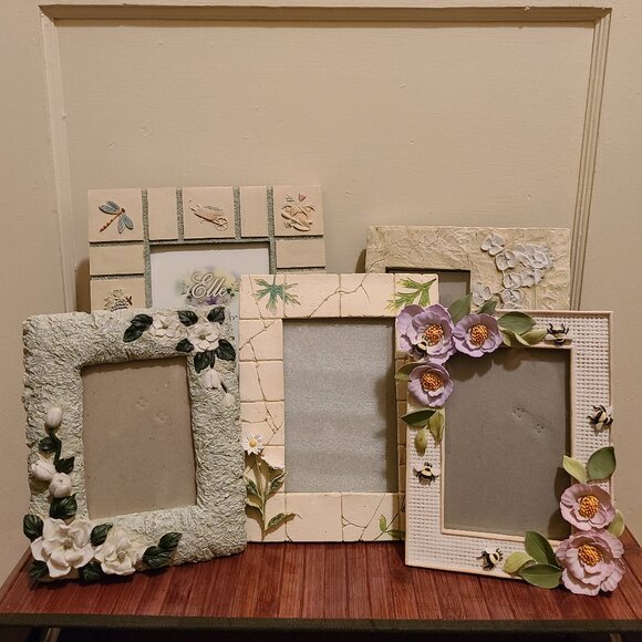 SIX Nature Themed Resin Easel Frames - Picture 3 of 16